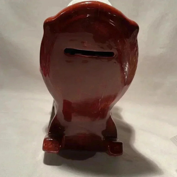 Vintage Lefton “Retirement Fund” Bank ~mint~6” tall - Picture 3 of 5